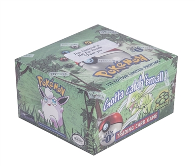 1999 Wizards of the Coast "Pokemon - Jungle" 1st Edition Unopened Box